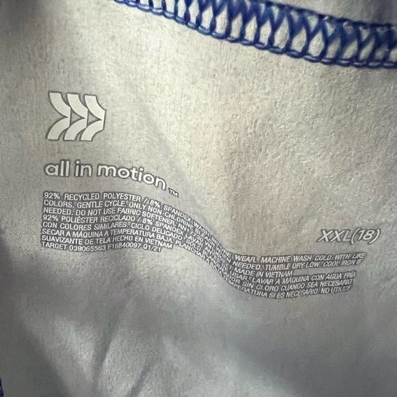 All in Motion Swim Trunks Boys Sz XXL 18 - Picture 5 of 5